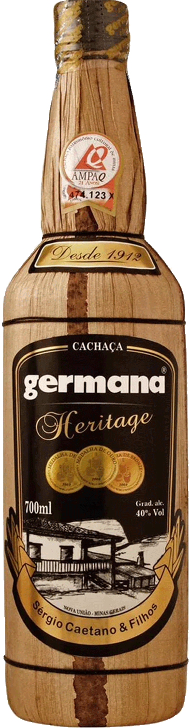 Germana Cachaca Heritage 10 yrs 40% - Belford & Co