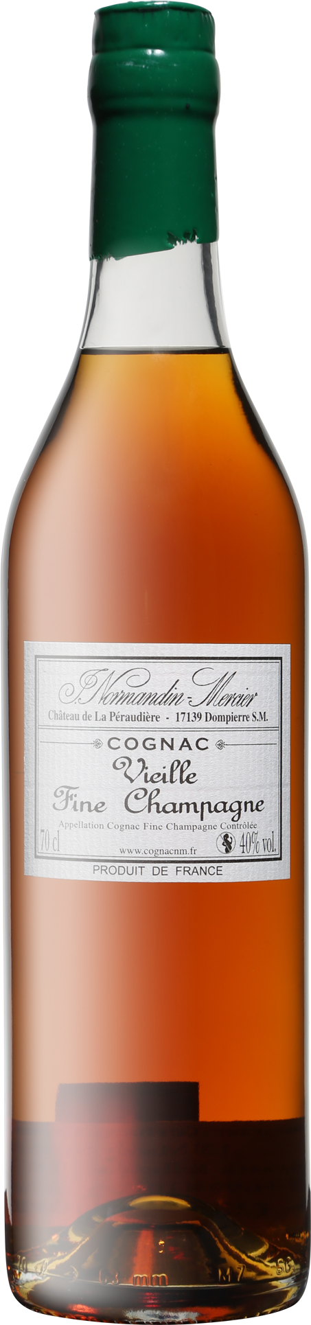 Normandin-Mercier Cognac 15 years Vieille Fine Champagne 40% 700mL - Belford & Co