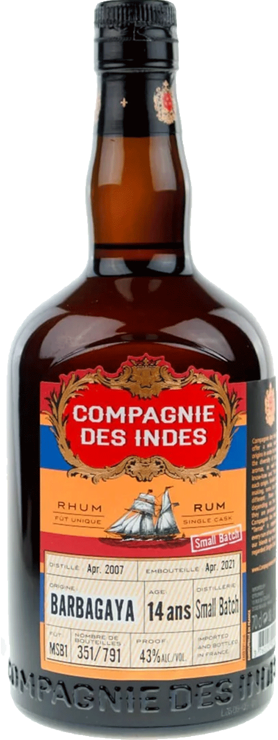 Compagnie des Indes Barbagaya 14 yrs 43% - Belford & Co