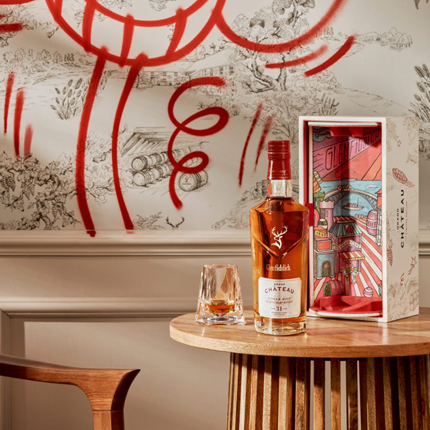 Glenfiddich Grande Series Grand Chateau 31 Year Old Single Malt Scotch Whisky 700ml