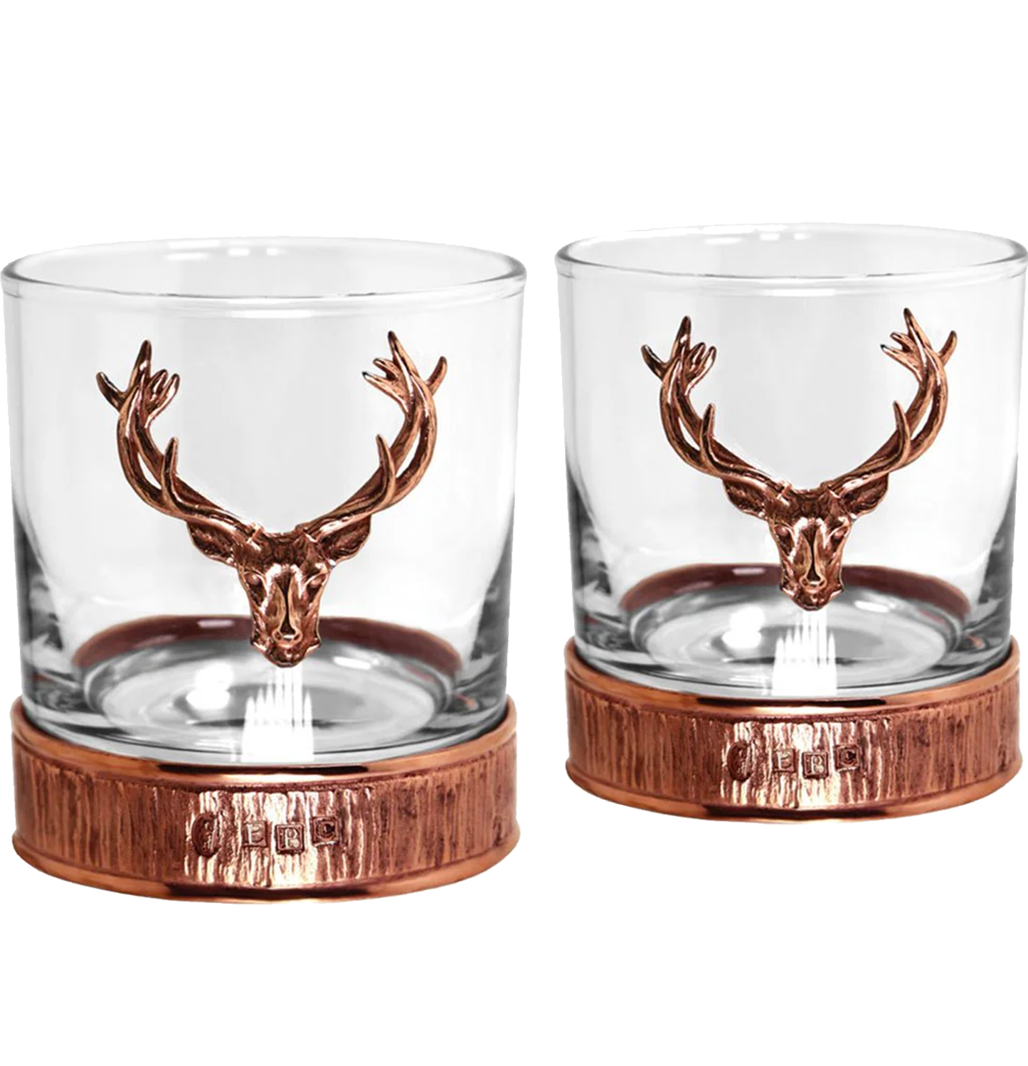 Stag collection 11oz (d) copper majestic stag tumbler double