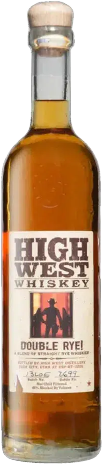 High West Double Rye Whiskey 46% 700ml - Belford & Co