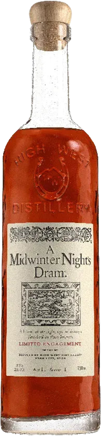 High West A Midwinter Night's Dram Act 11 Scene 11 Rye 49.3% 750ml - Belford & Co