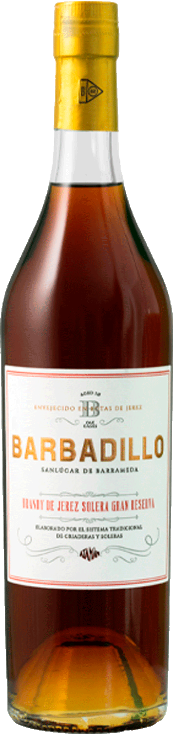 Barbadillo Brandy de Jerez Solera Gran Reserva 40% 500ml - Belford & Co