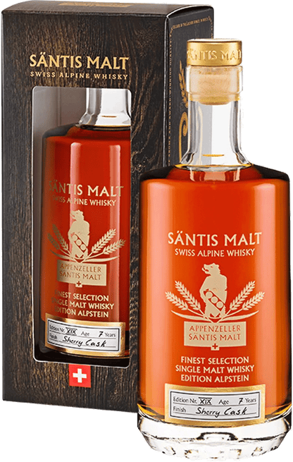 Santis Alpstein XIX Sherry Cask Finish 48% - Belford & Co