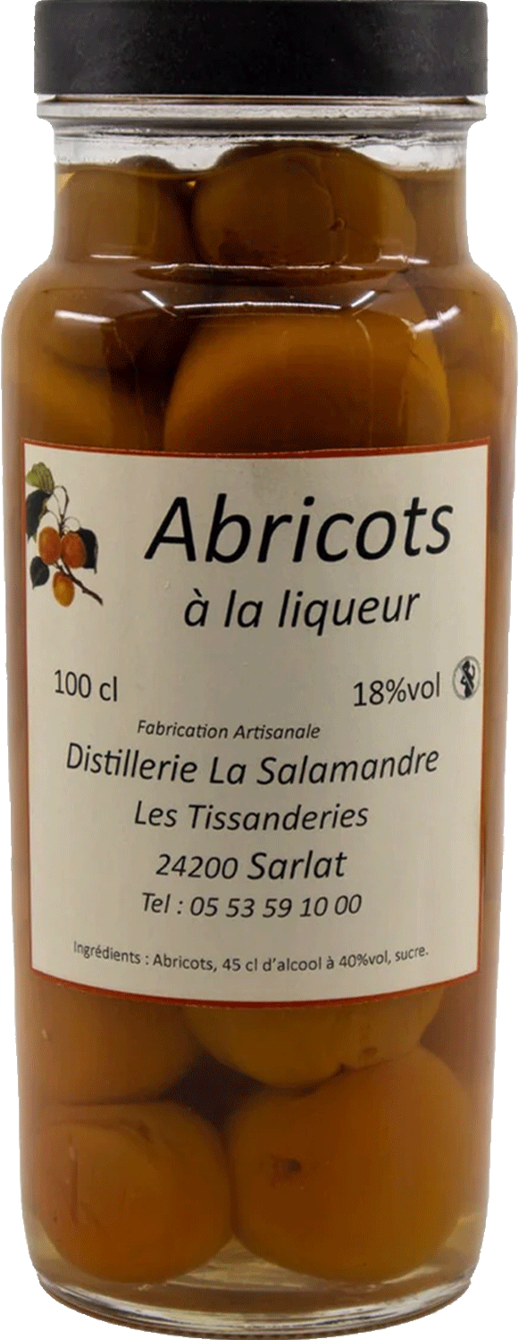La Salamandre Abricots in Liqueur (Apricots) 18% - Belford & Co