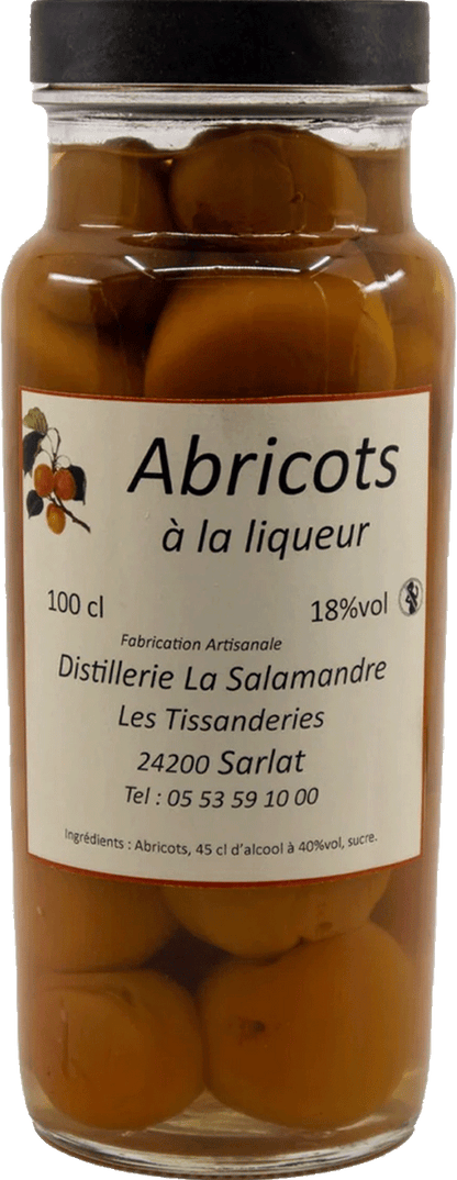 La Salamandre Abricots in Liqueur (Apricots) 18% - Belford & Co