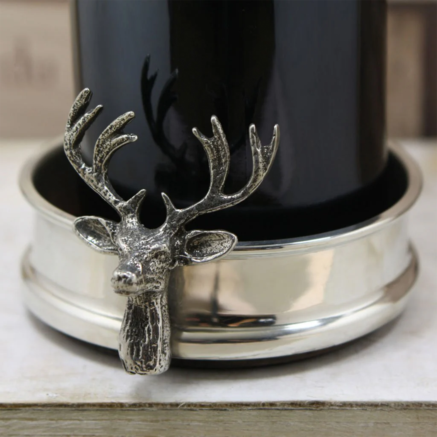 Stag collection wine coaster - stag
