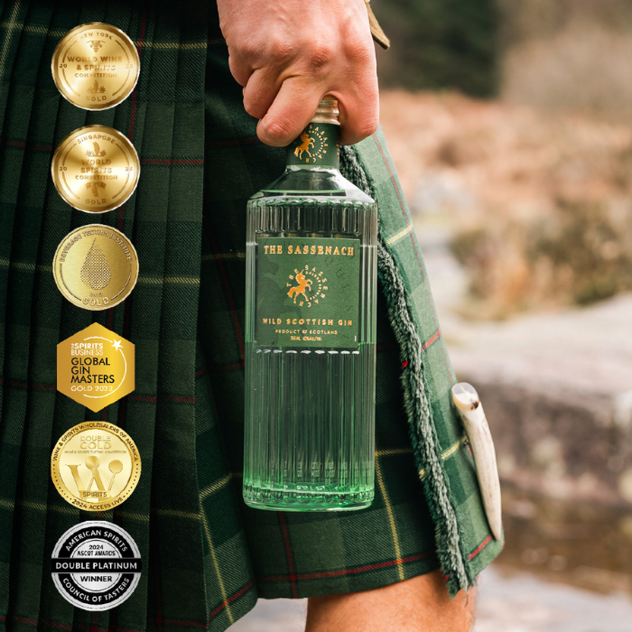 The Sassenach Wild Scottish Gin 42% 750ml - Belford & Co