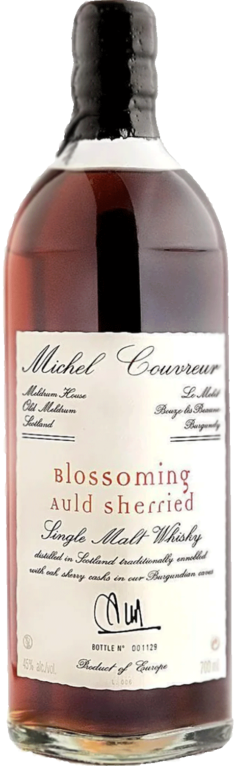 Michel Couvreur Blossoming Auld Sherried Single Malt (Pedro Ximenez Cask) 45% - Belford & Co