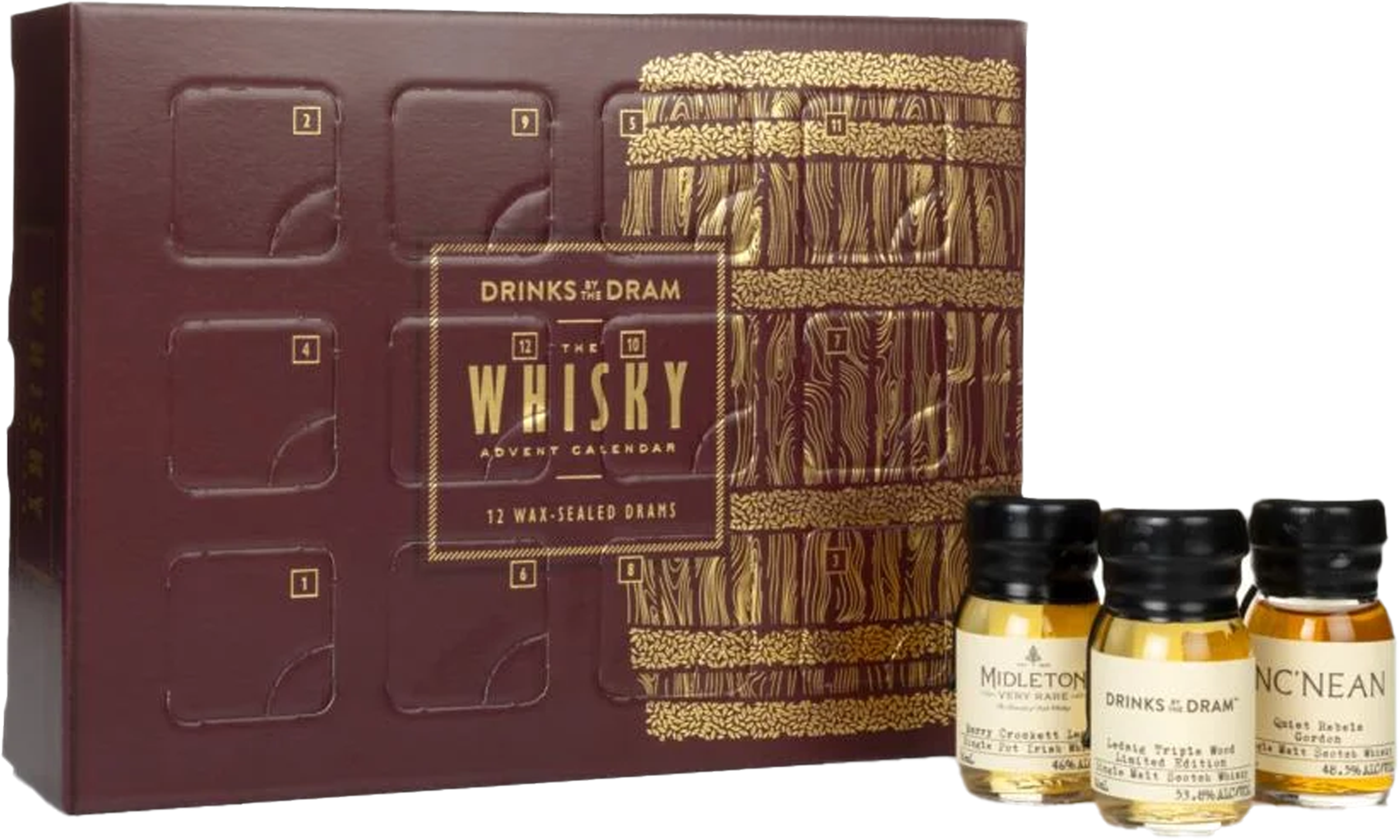 Premium Whisky 12 Dram Advent Calendar - Belford & Co