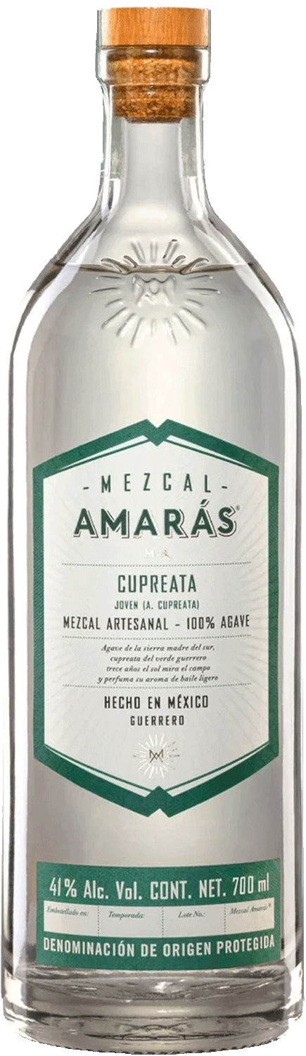 Mezcal Amaras 100% Cupreata Joven 41% - Belford & Co