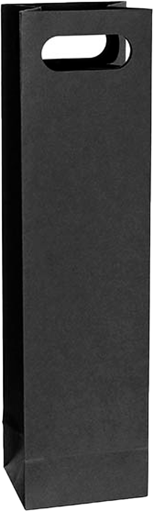 Single Bottle Bag Black - Belford & Co