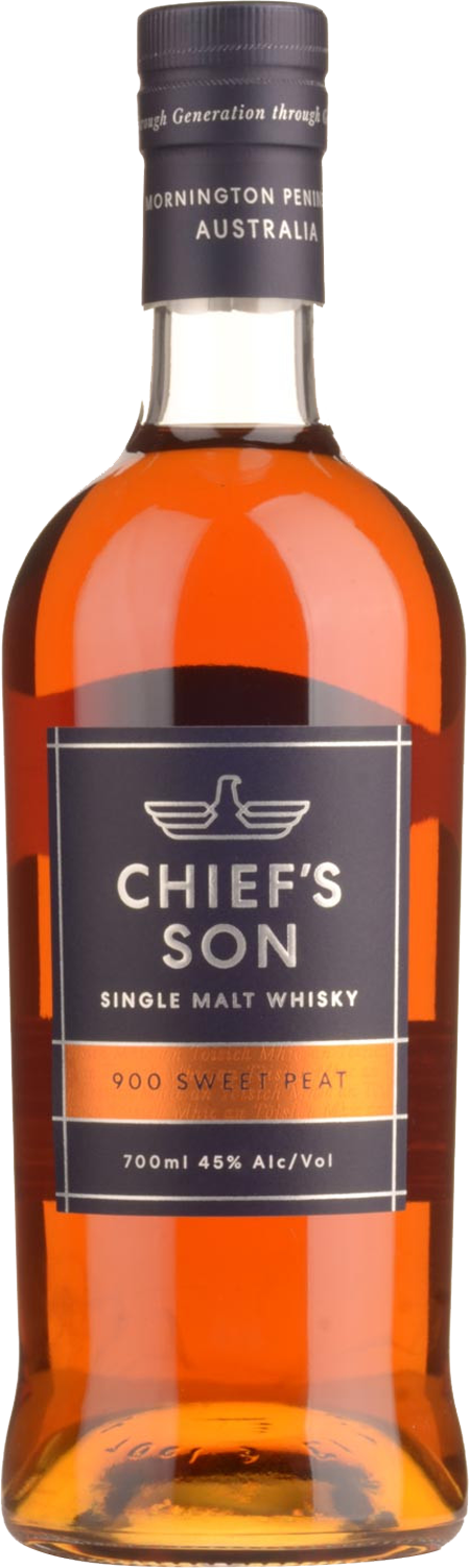 Chiefs Son 900 Sweet Peat 45% Single Cask 700ml - Belford & Co