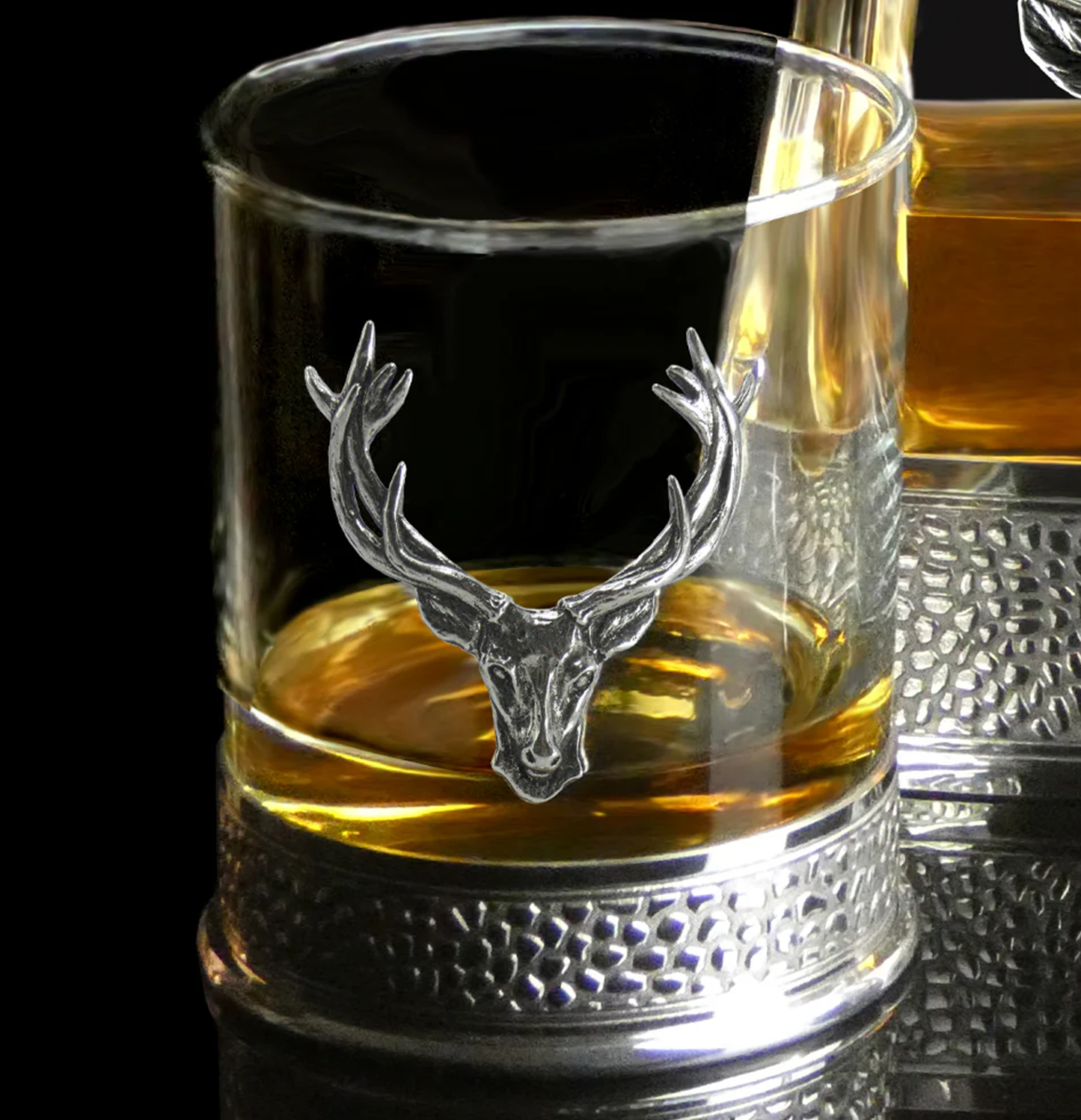 Stag collection regal stag double tumbler