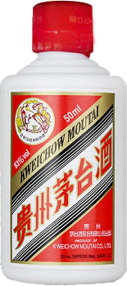 Kweichow Moutai 53% Flying Fairy Baijiu 50mL - Belford & Co