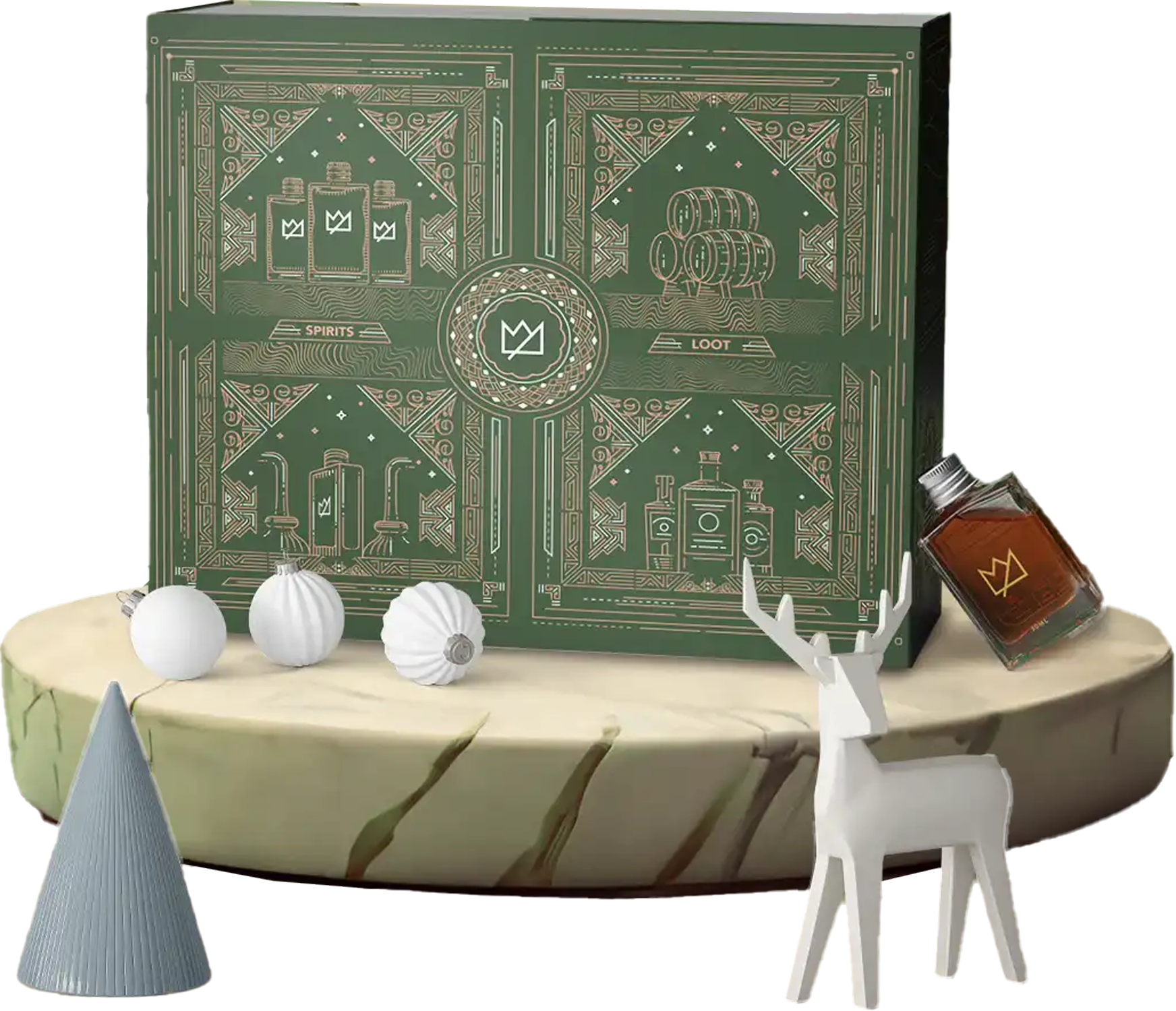 24 Days of Spirits Global Spirits Advent Calendar (24 x 30mL) - Belford & Co